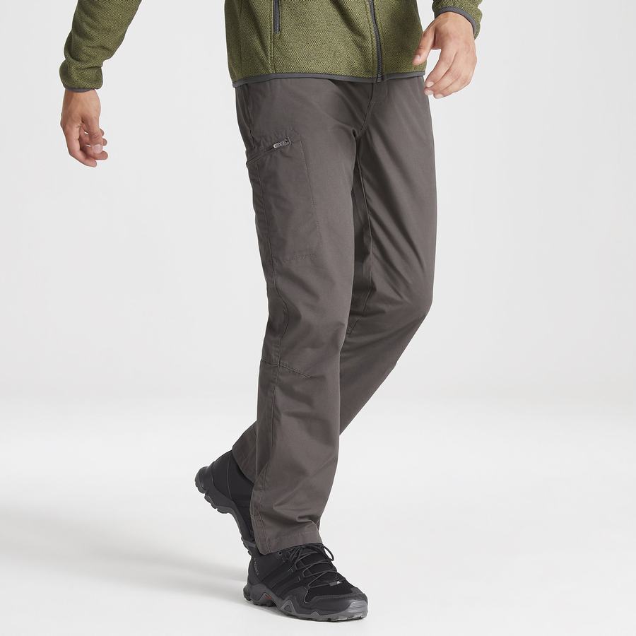 Pantalons Craghoppers Kiwi Boulder Slim Homme Grise | LZI7554IS
