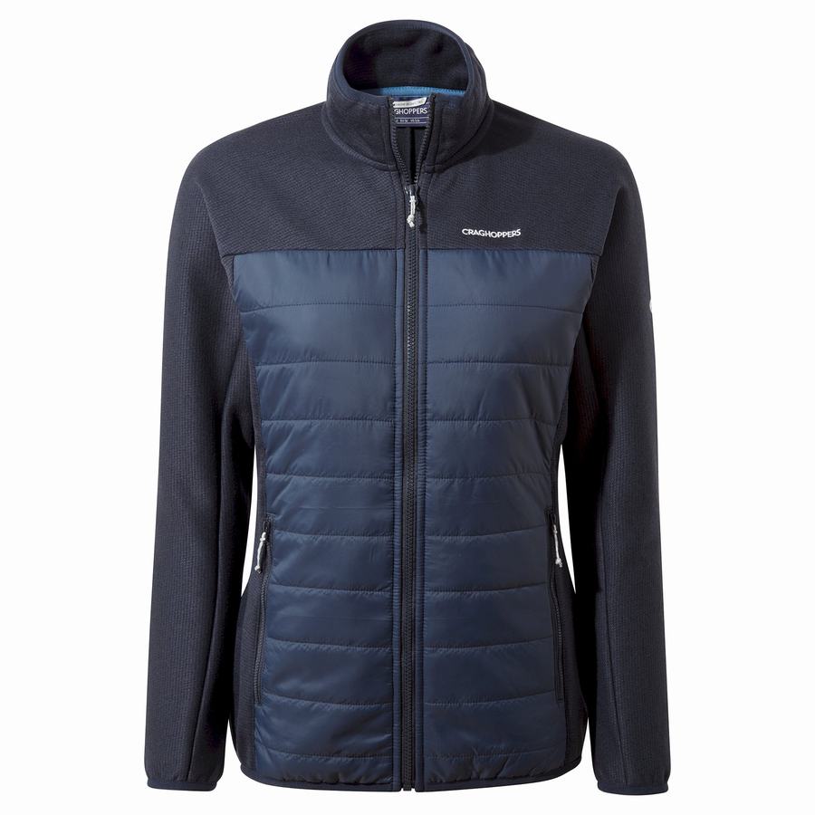 Vestes Craghoppers Regina Hybride Femme Bleu Bleu Marine | FWK4384ES