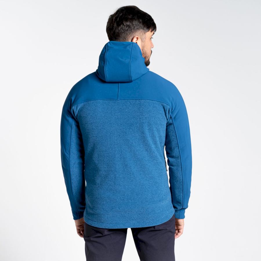 Chandails Craghoppers Abrigo Encapuchonné Homme Bleu Marine Bleu | TBP311QU