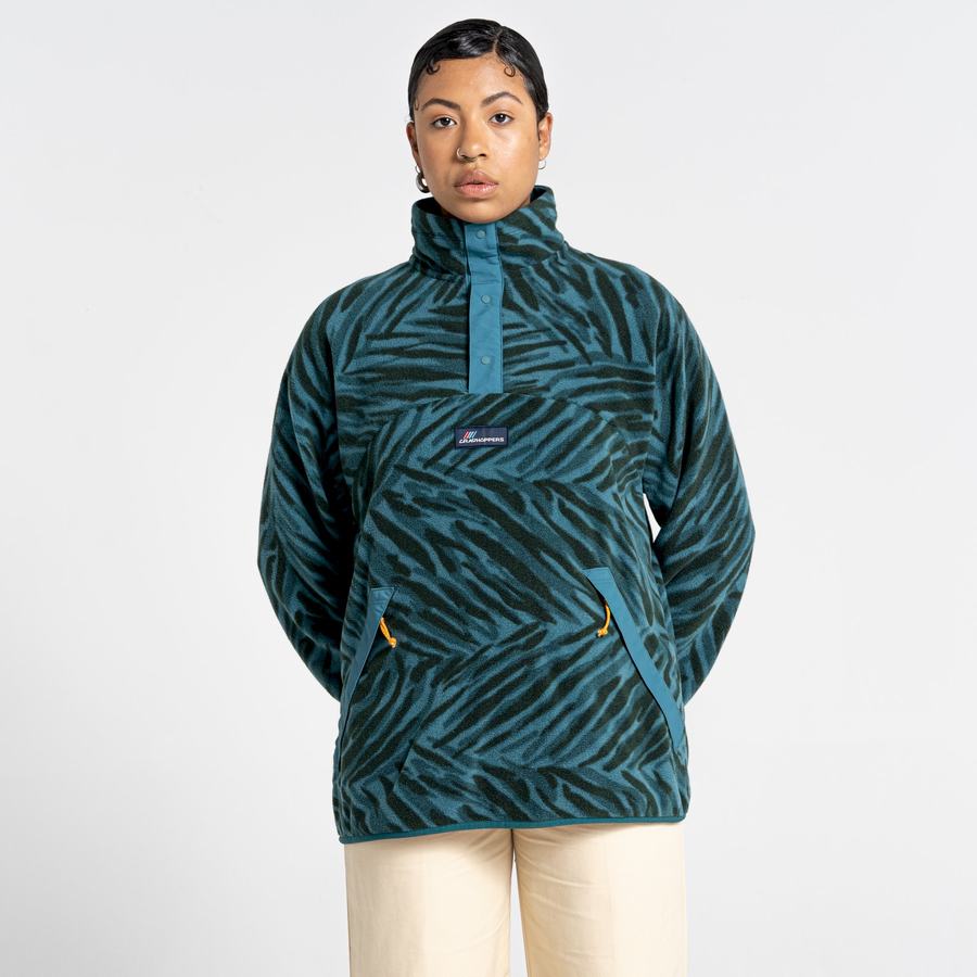 Chandails Craghoppers Acanto Overhead Femme Vert | LDP2432BC