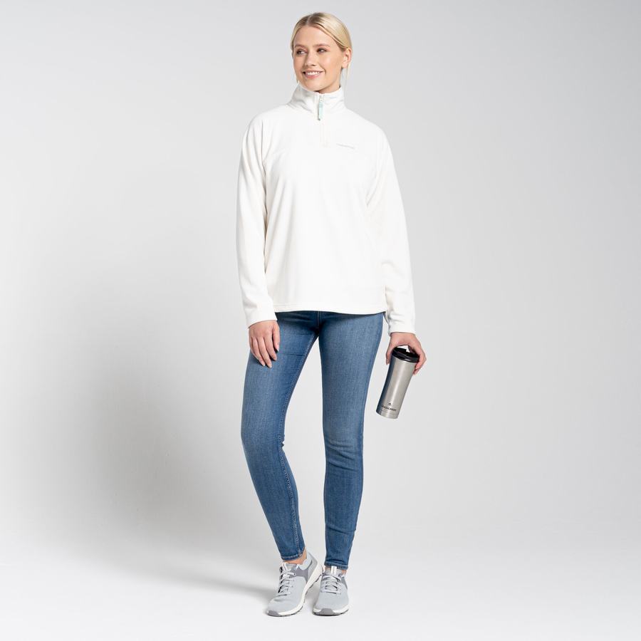 Chandails Craghoppers Cabrillo Half Zip Femme Bleu Clair | TNX595CA