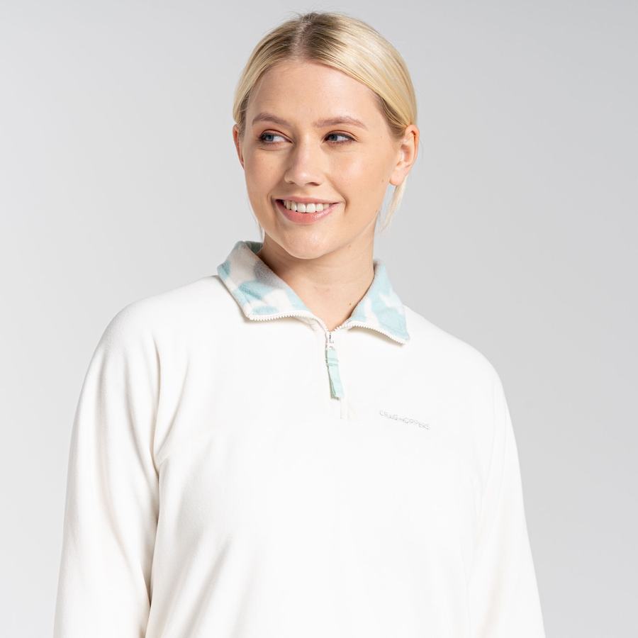 Chandails Craghoppers Cabrillo Half Zip Femme Bleu Clair | TNX595CA