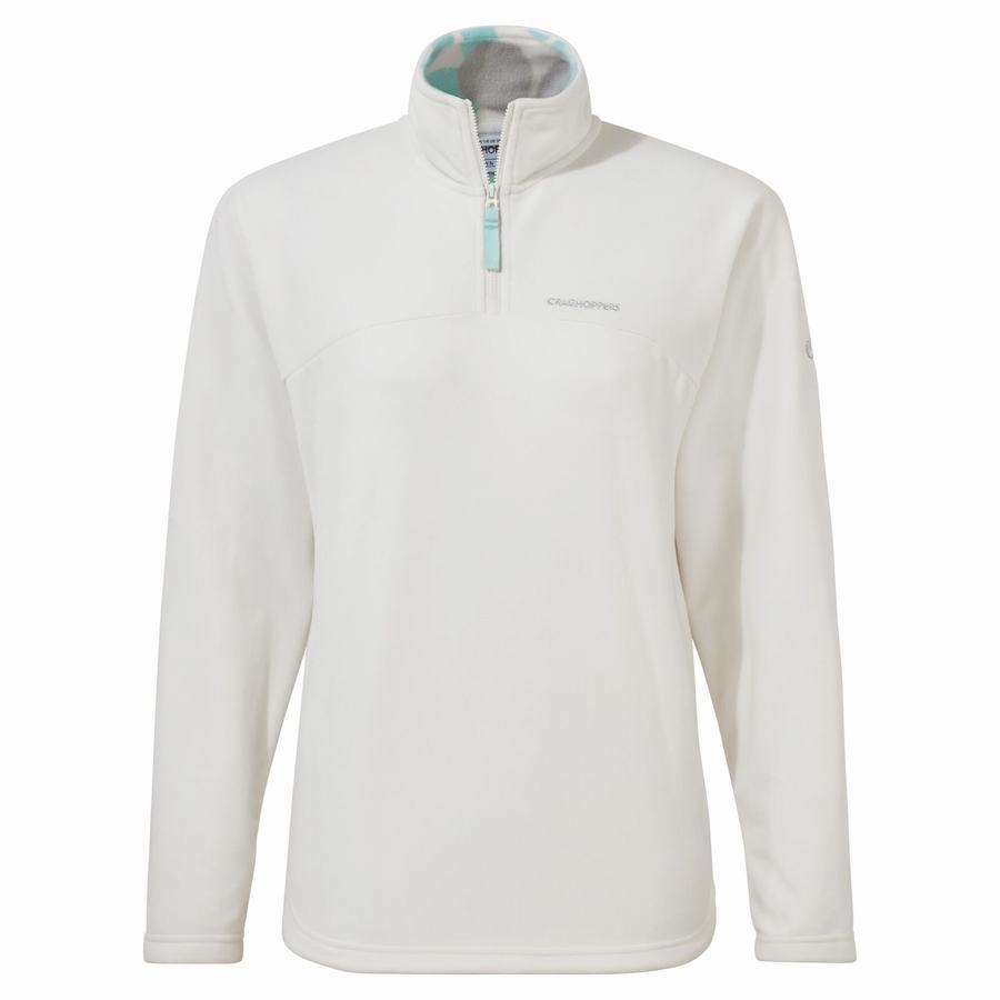 Chandails Craghoppers Cabrillo Half Zip Femme Bleu Clair | TNX595CA
