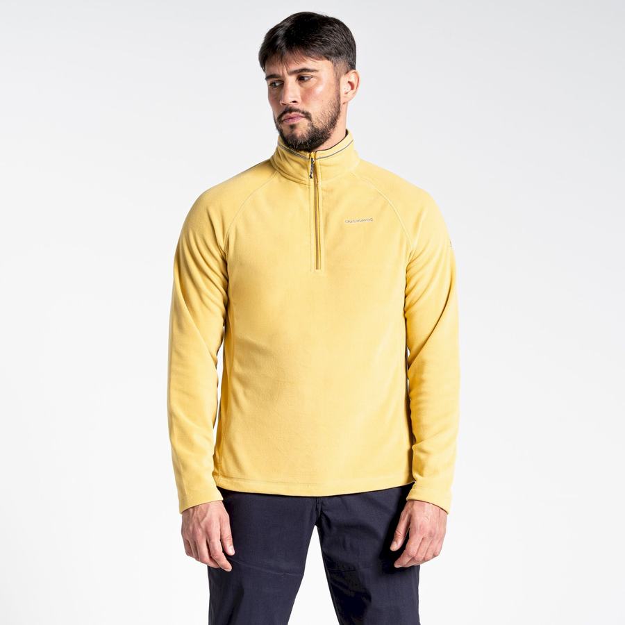 Chandails Craghoppers Corey Half Zip Homme Jaune | PBH6182FY