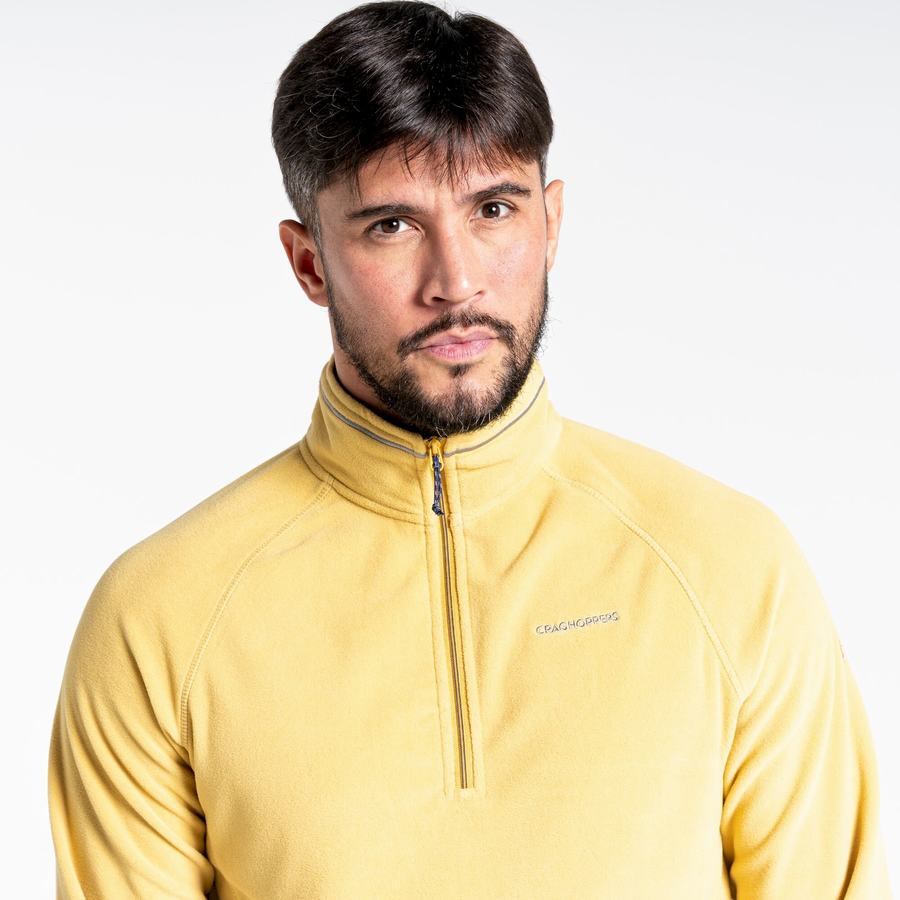 Chandails Craghoppers Corey Half Zip Homme Jaune | PBH6182FY