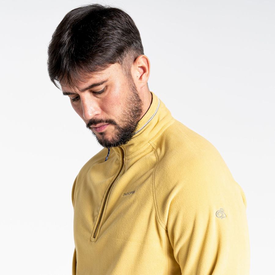 Chandails Craghoppers Corey Half Zip Homme Jaune | PBH6182FY