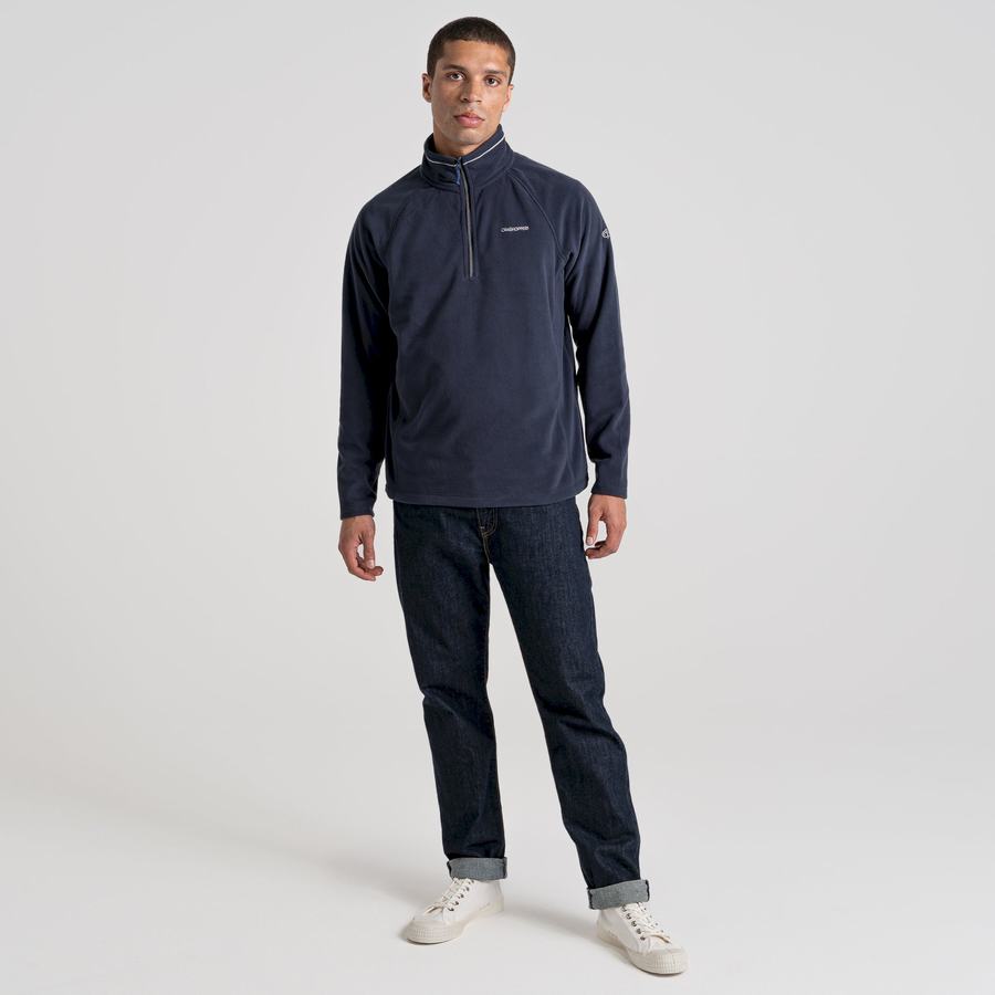 Chandails Craghoppers Corey Half Zip Homme Bleu Marine Bleu | PJX3770DL