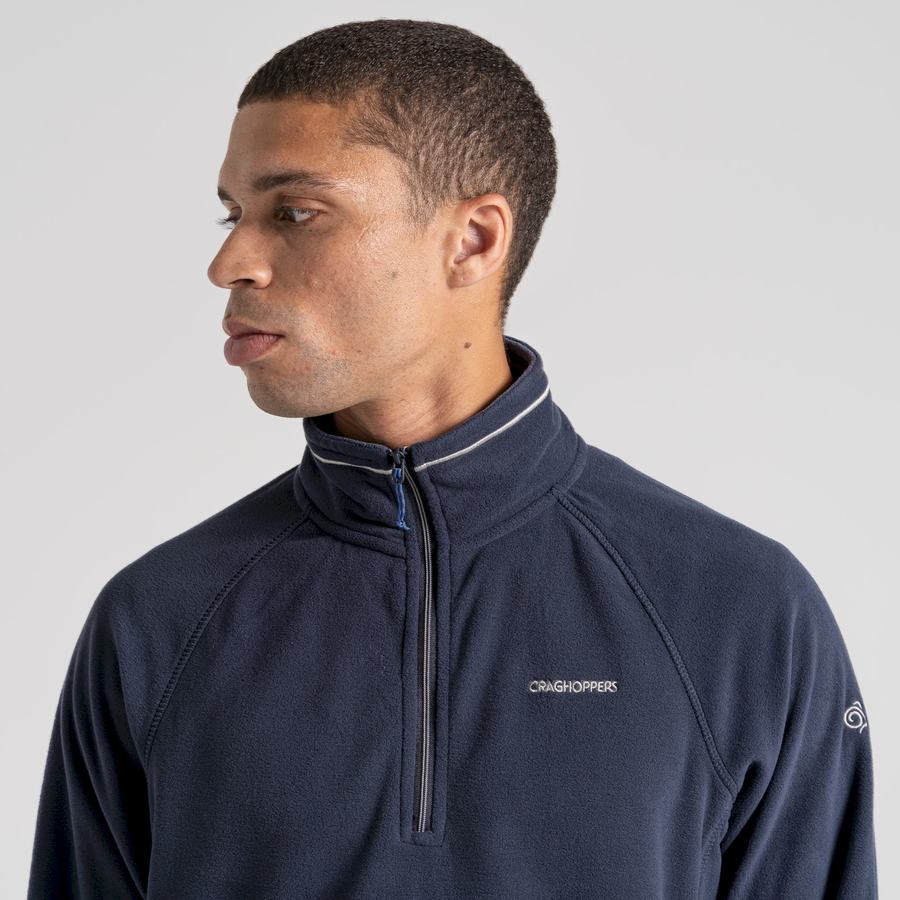 Chandails Craghoppers Corey Half Zip Homme Bleu Marine Bleu | PJX3770DL