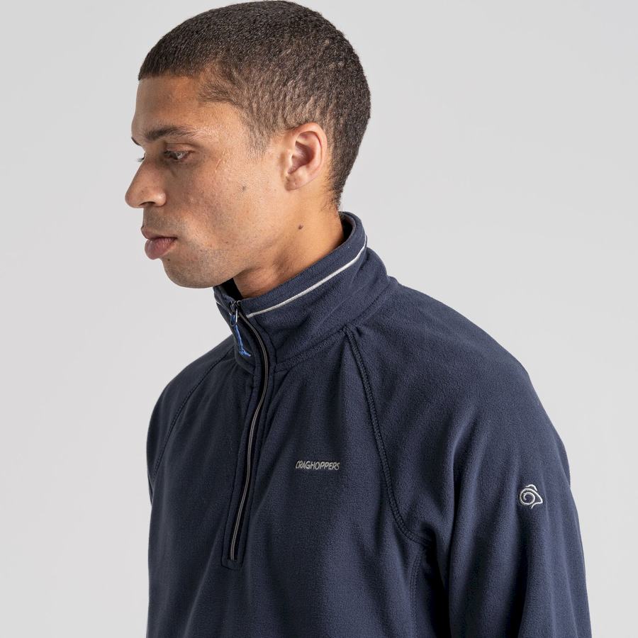 Chandails Craghoppers Corey Half Zip Homme Bleu Marine Bleu | PJX3770DL