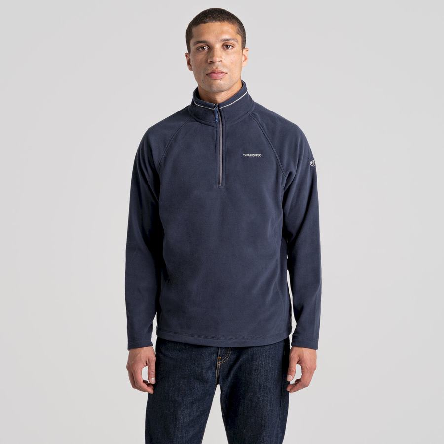 Chandails Craghoppers Corey Half Zip Homme Bleu Marine Bleu | PJX3770DL