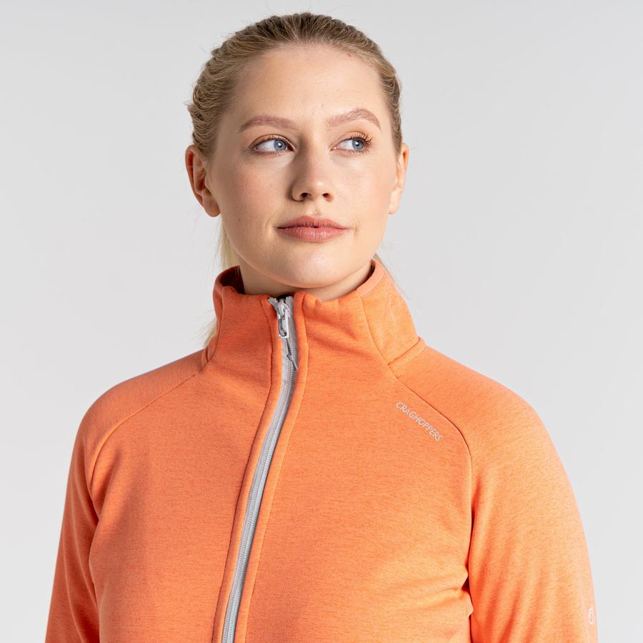 Chandails Craghoppers Dynamic Pro Half Zip Femme Corail | ACK6574EK