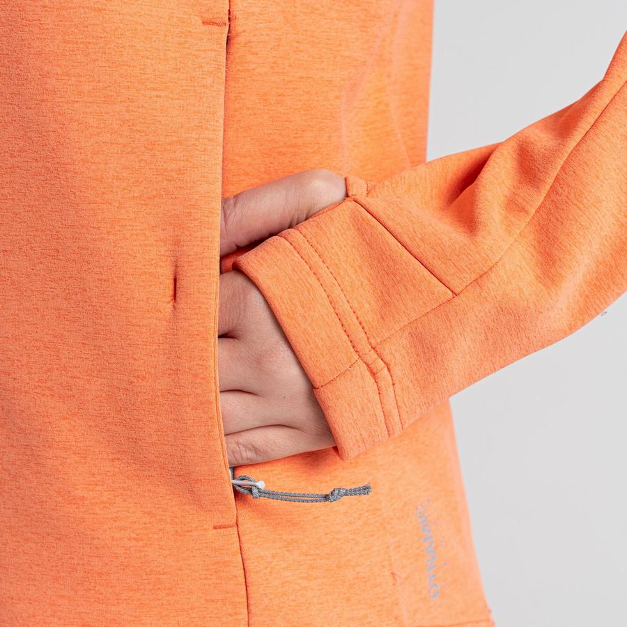 Chandails Craghoppers Dynamic Pro Half Zip Femme Corail | ACK6574EK