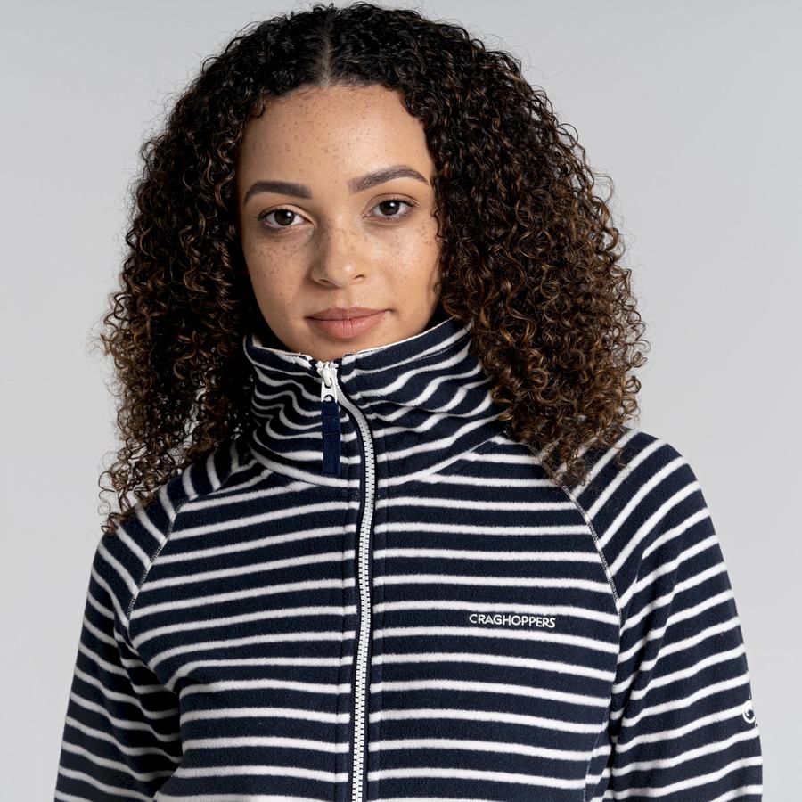 Chandails Craghoppers Ella Femme Bleu Bleu Marine Stripes | YTN1009BD