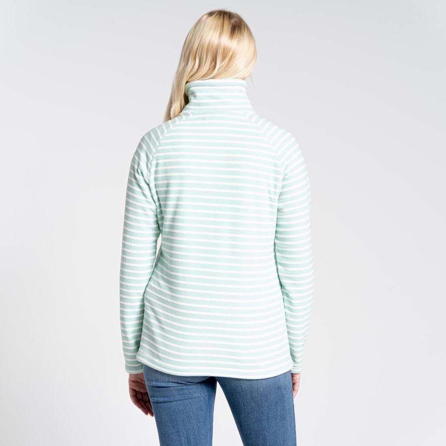 Chandails Craghoppers Ella Overhead Femme Vert Stripes | GUZ9699TN