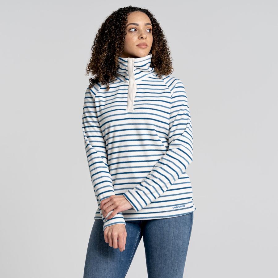 Chandails Craghoppers Ella Overhead Femme Bleu Stripes | VQO1211WK