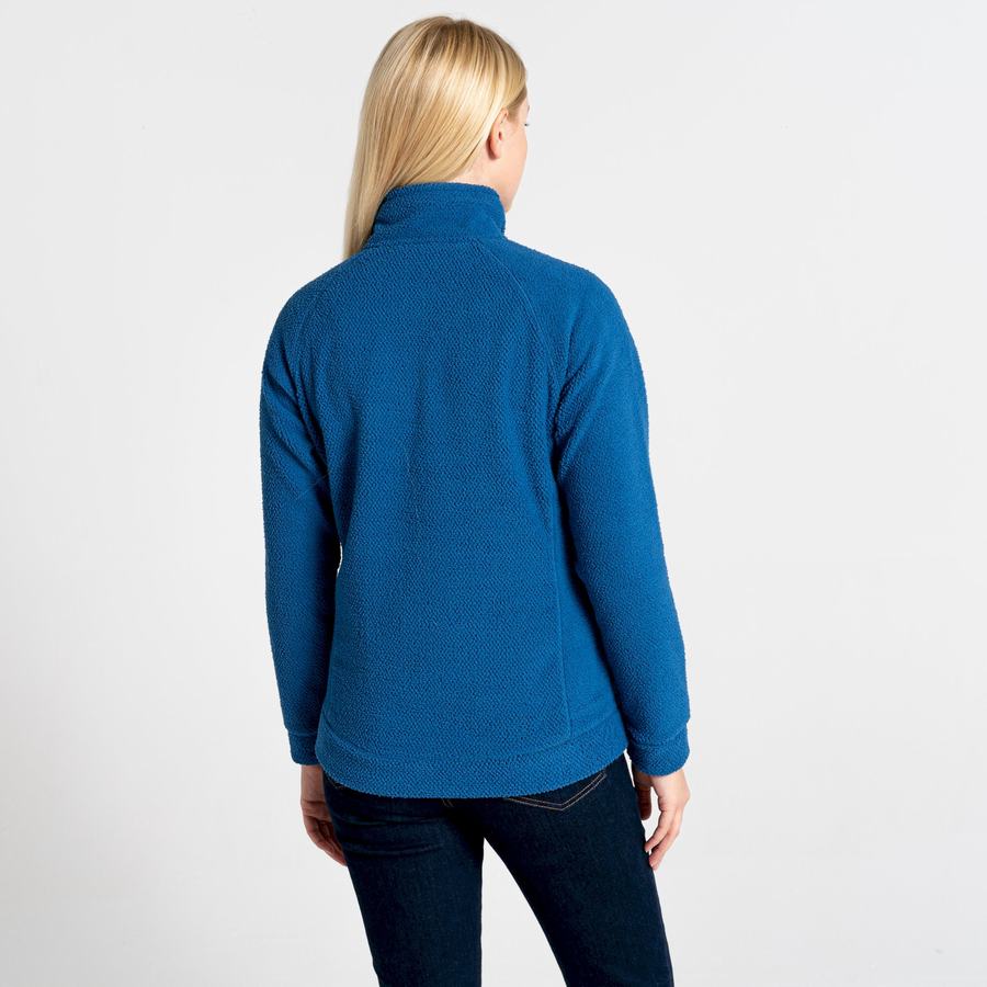 Chandails Craghoppers Lilian Half Zip Femme Bleu | HAM1325TL