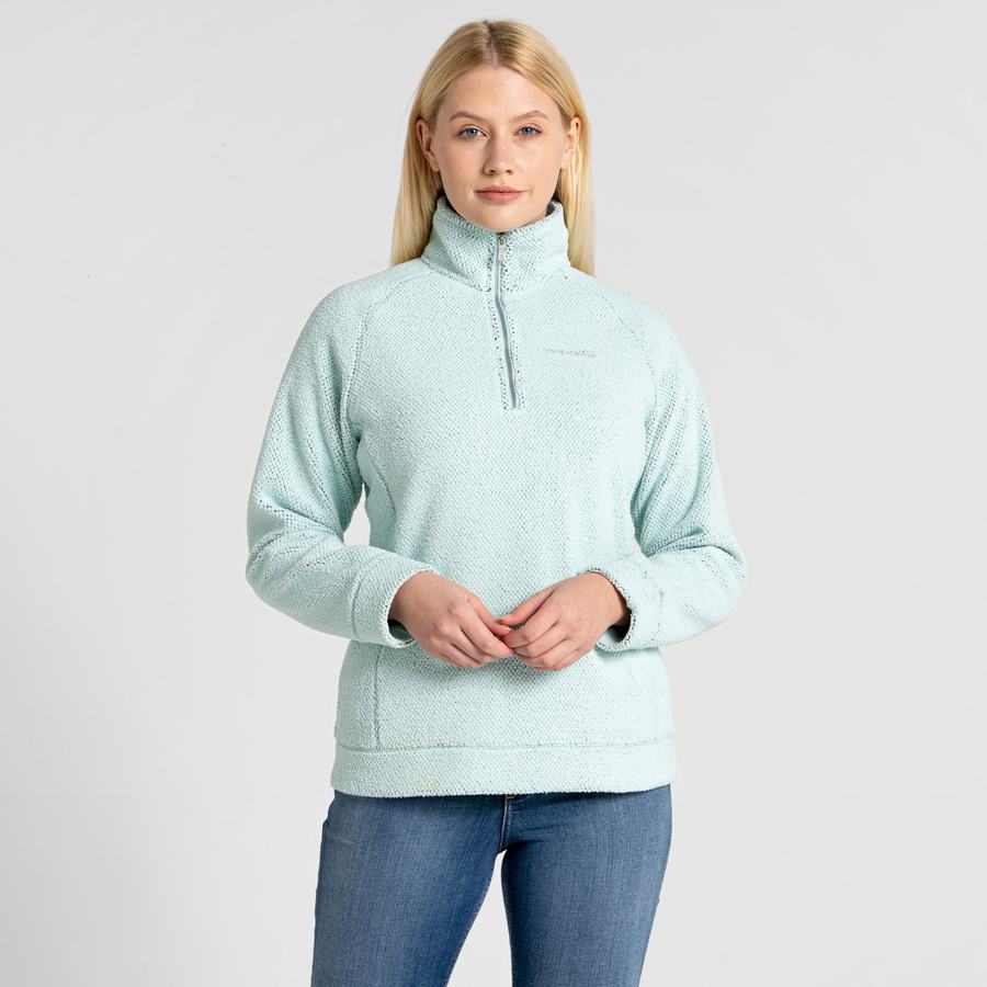 Chandails Craghoppers Lilian Half Zip Femme Vert | VWV8014IL