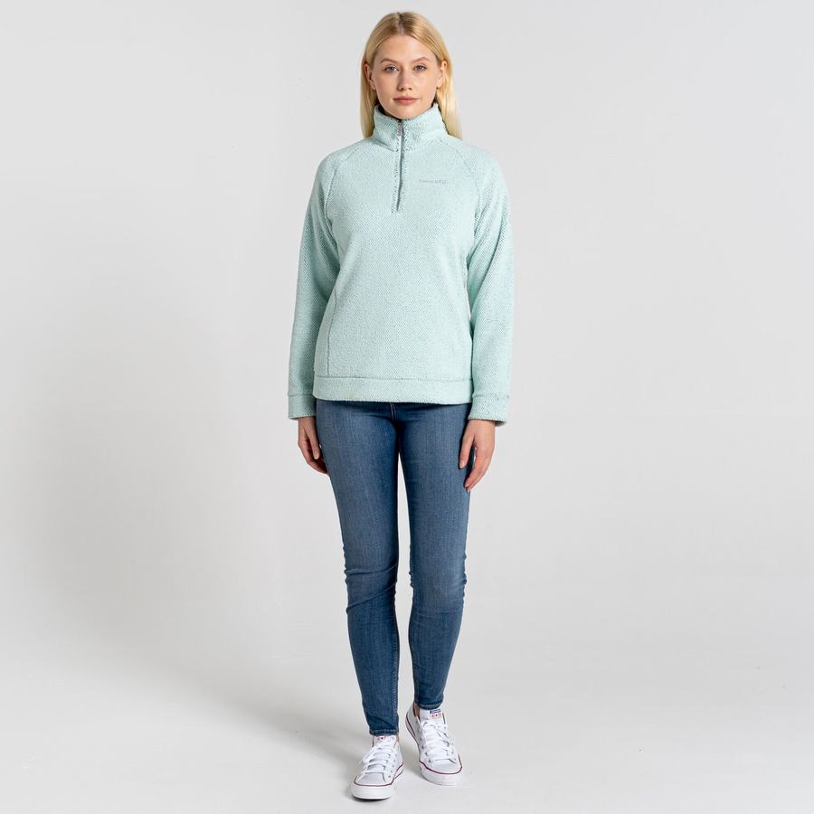 Chandails Craghoppers Lilian Half Zip Femme Vert | VWV8014IL
