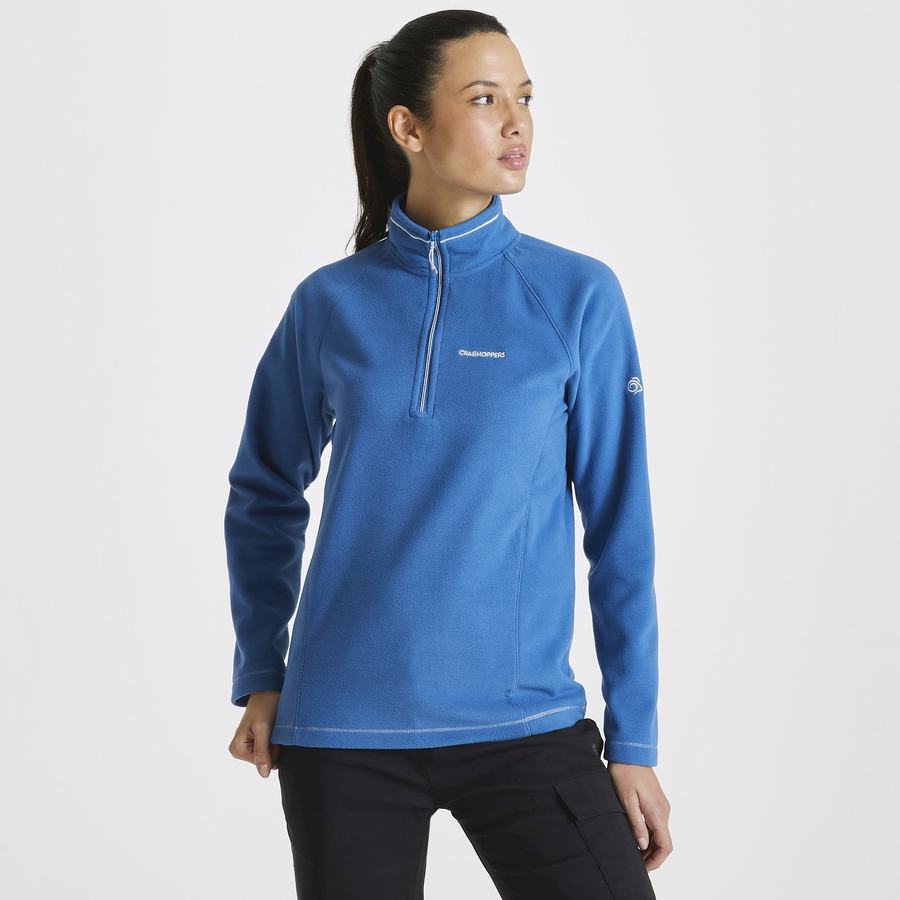 Chandails Craghoppers Miska Half Zip Femme Bleu | ATX6521ZF