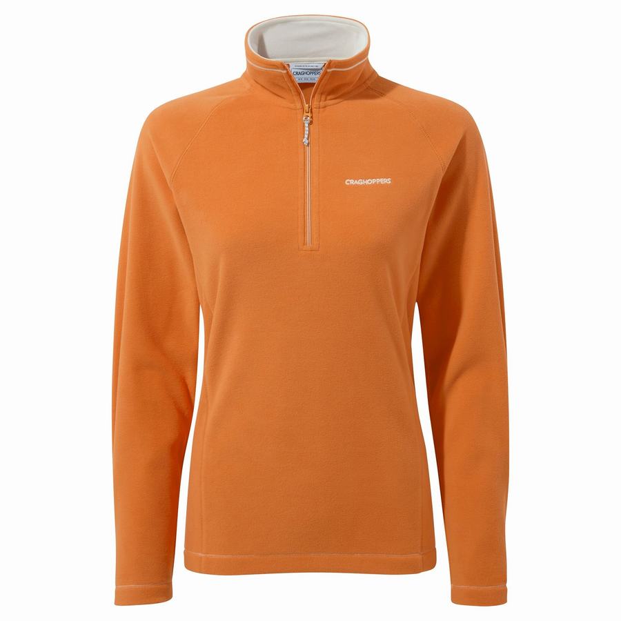 Chandails Craghoppers Miska Half Zip Femme Orange | CFU7547PG