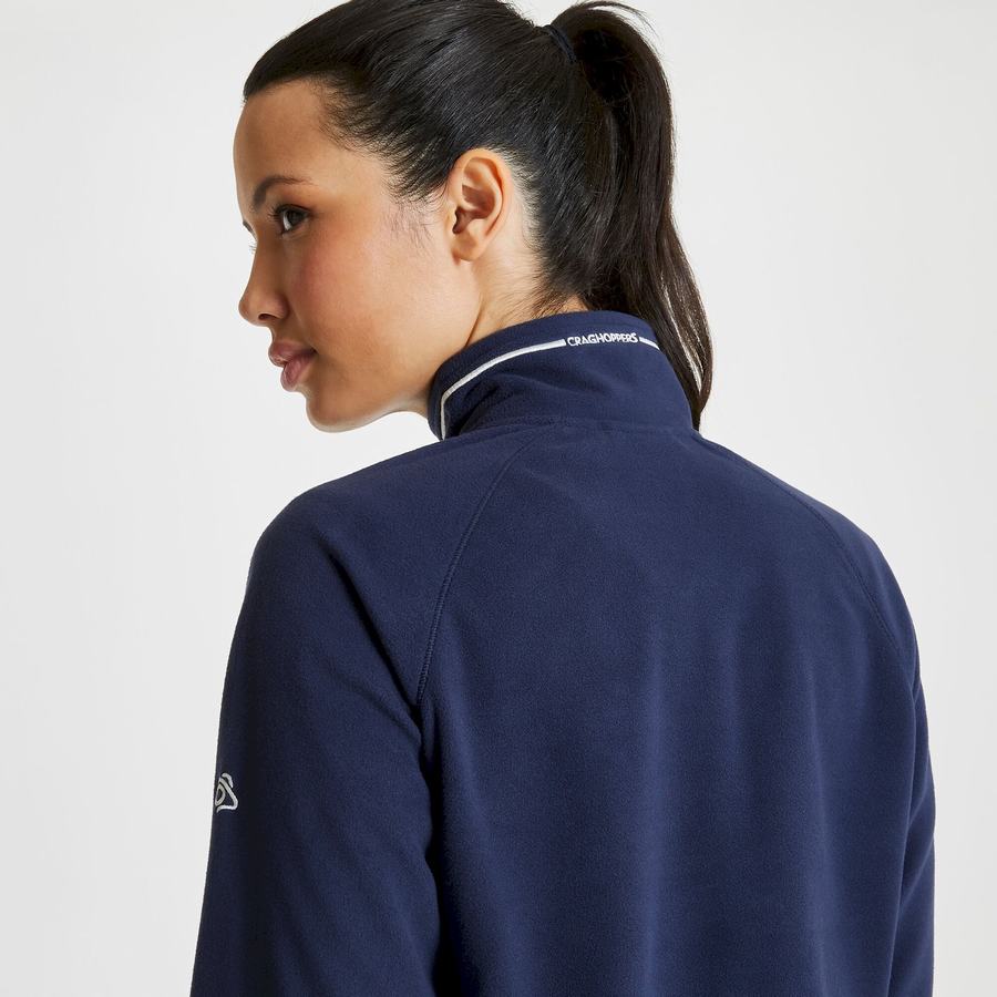 Chandails Craghoppers Miska Half Zip Femme Bleu Bleu Marine | HLG9755IY