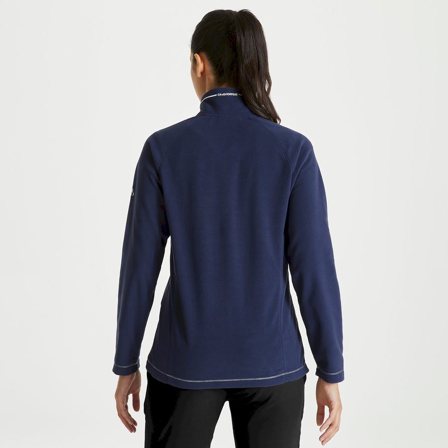 Chandails Craghoppers Miska Half Zip Femme Bleu Bleu Marine | HLG9755IY