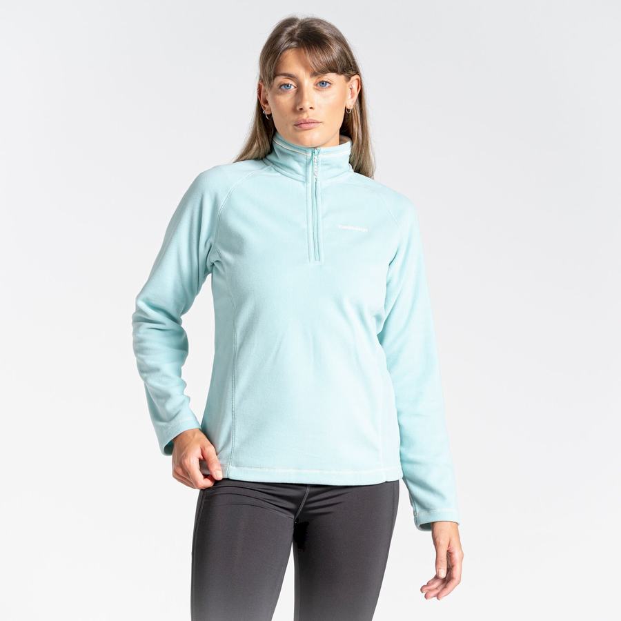 Chandails Craghoppers Miska Half Zip Femme Vert | TRA8510HY