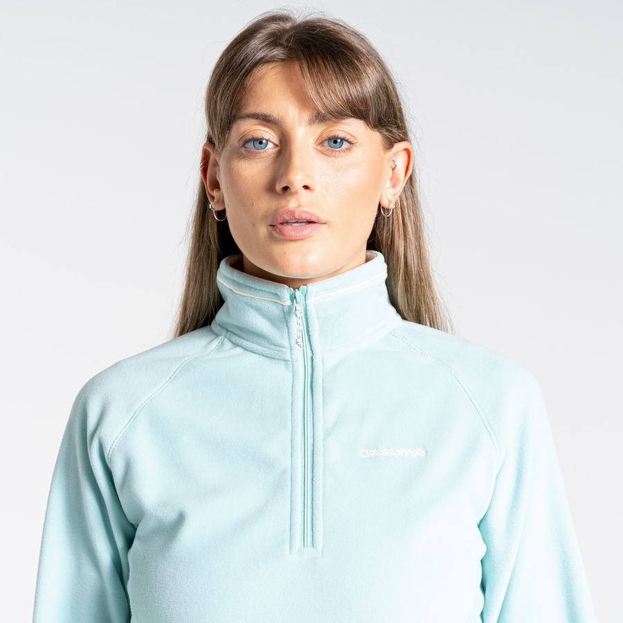 Chandails Craghoppers Miska Half Zip Femme Vert | TRA8510HY