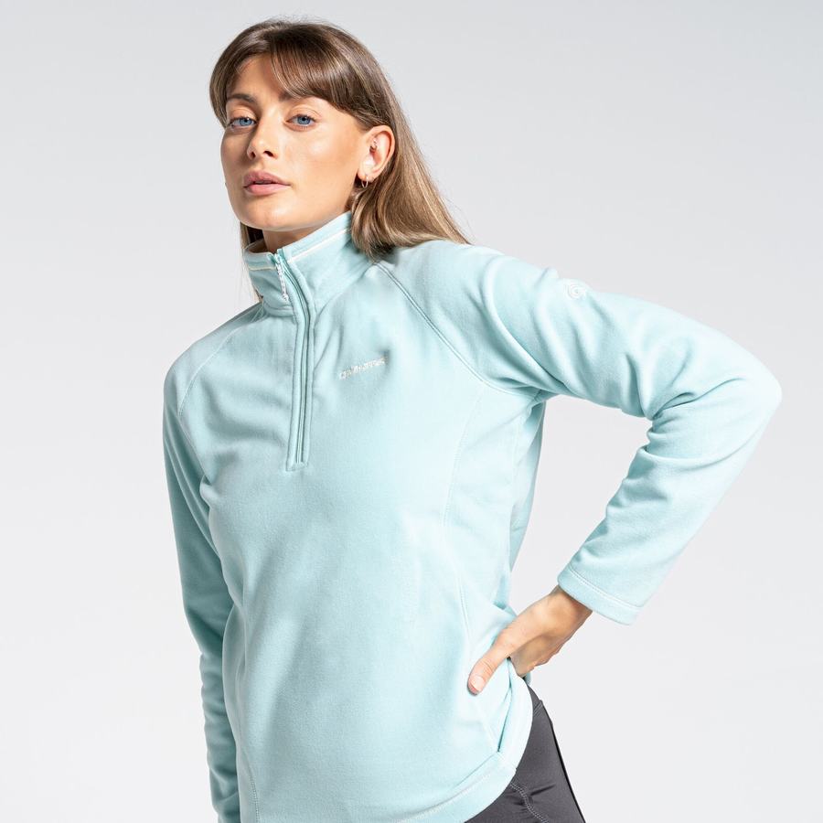 Chandails Craghoppers Miska Half Zip Femme Vert | TRA8510HY