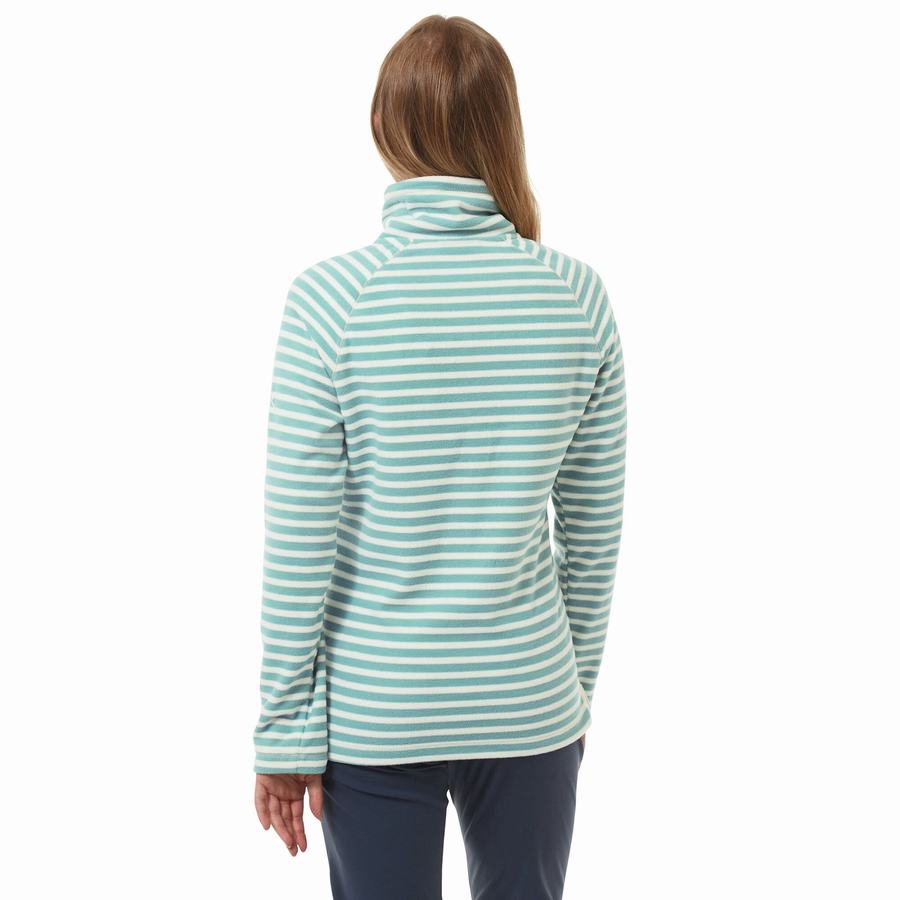 Chandails Craghoppers Natalia Half Zip Femme Stripes | EZE224ZF