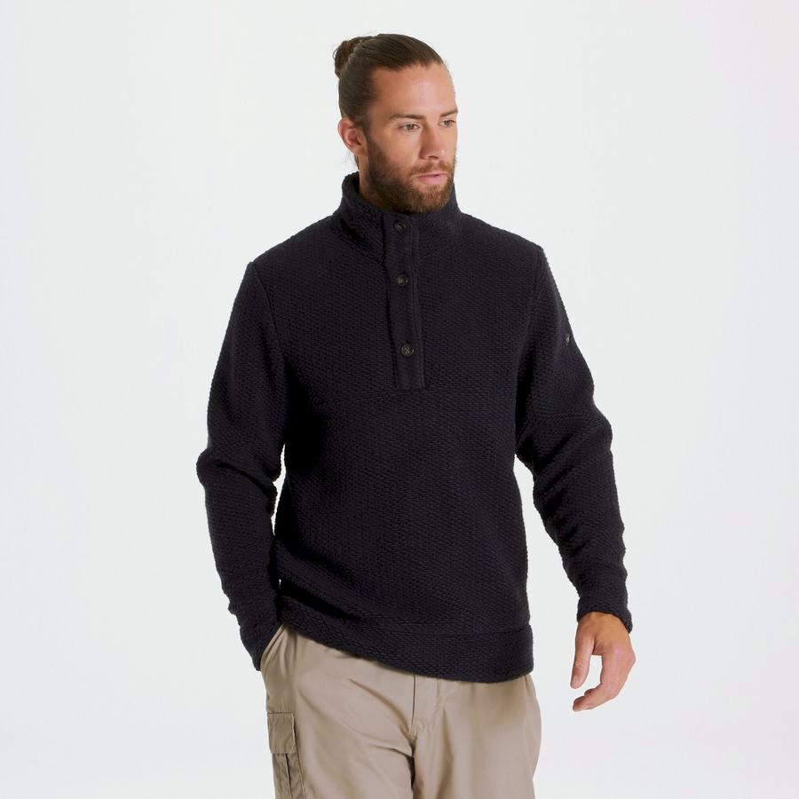 Chandails Craghoppers Ramsay Overhead Pullover Homme Bleu Marine Bleu | WXU3541IO