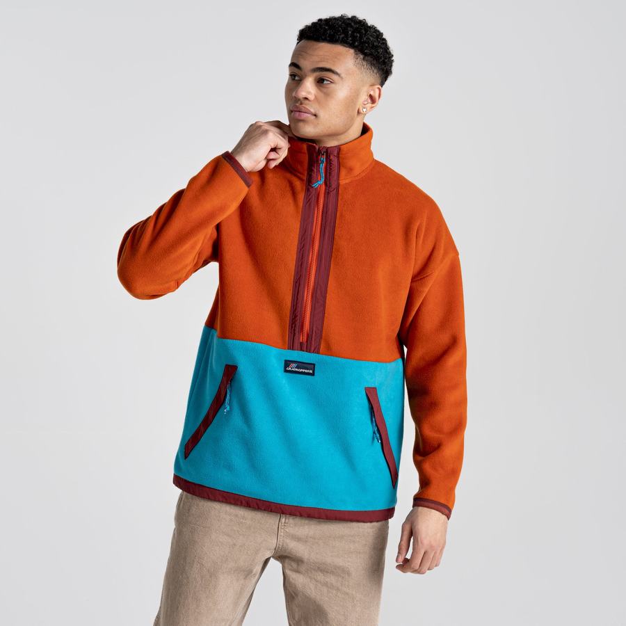 Chandails Craghoppers Spindle Half Zip Femme Bleu | HPF7497OO