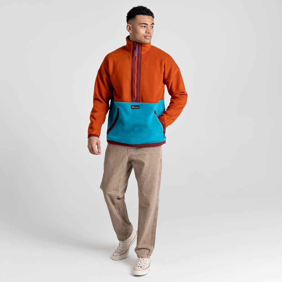 Chandails Craghoppers Spindle Half Zip Femme Bleu | HPF7497OO