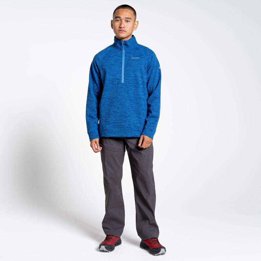 Chandails Craghoppers Stromer Half Homme Bleu | QAW7046PJ