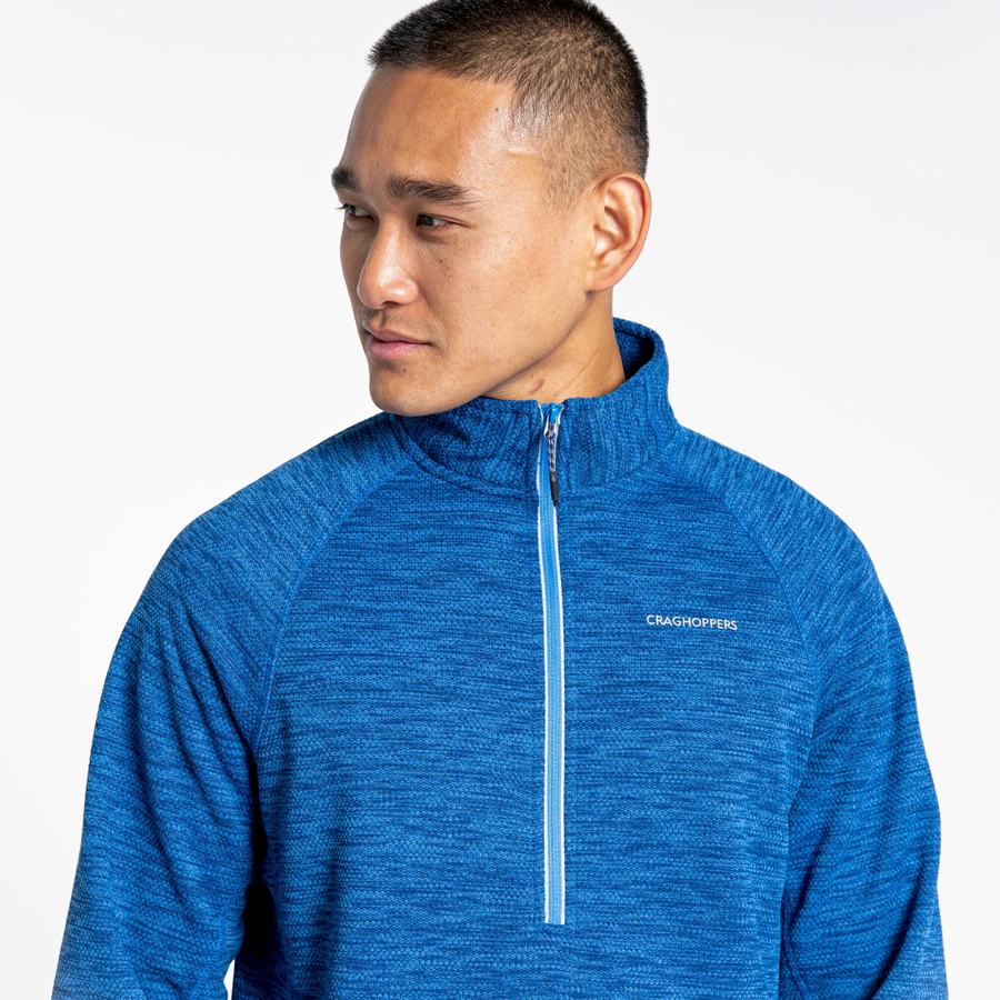 Chandails Craghoppers Stromer Half Homme Bleu | QAW7046PJ