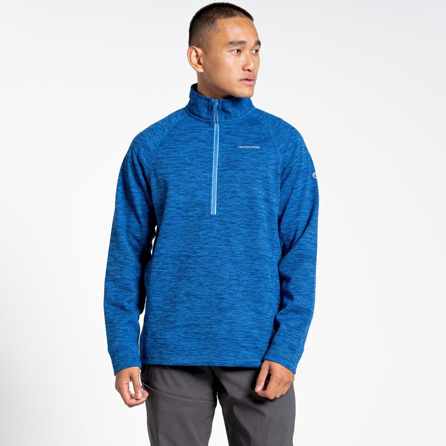 Chandails Craghoppers Stromer Half Homme Bleu | QAW7046PJ