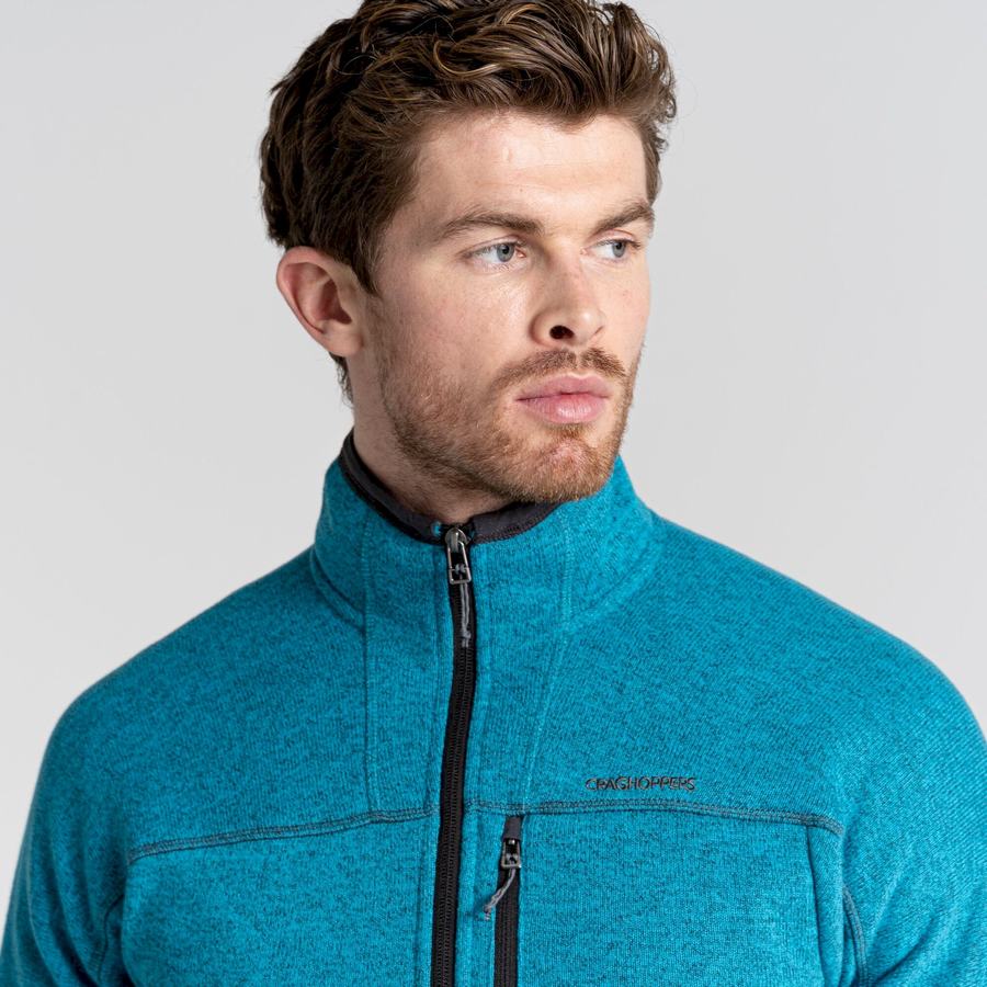 Chandails Craghoppers Torney Half Zip Homme Bleu | WLY8157BF