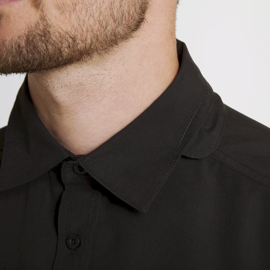Chemises Craghoppers Expert Kiwi Long Sleeved Homme Noir | AGL1473JI