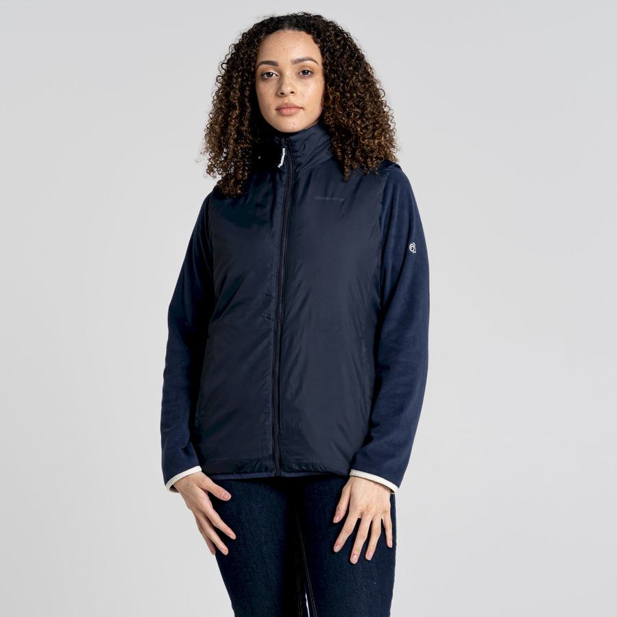 Gilet Craghoppers Compresslite VI Vest Femme Bleu Bleu Marine | XQC10064WC