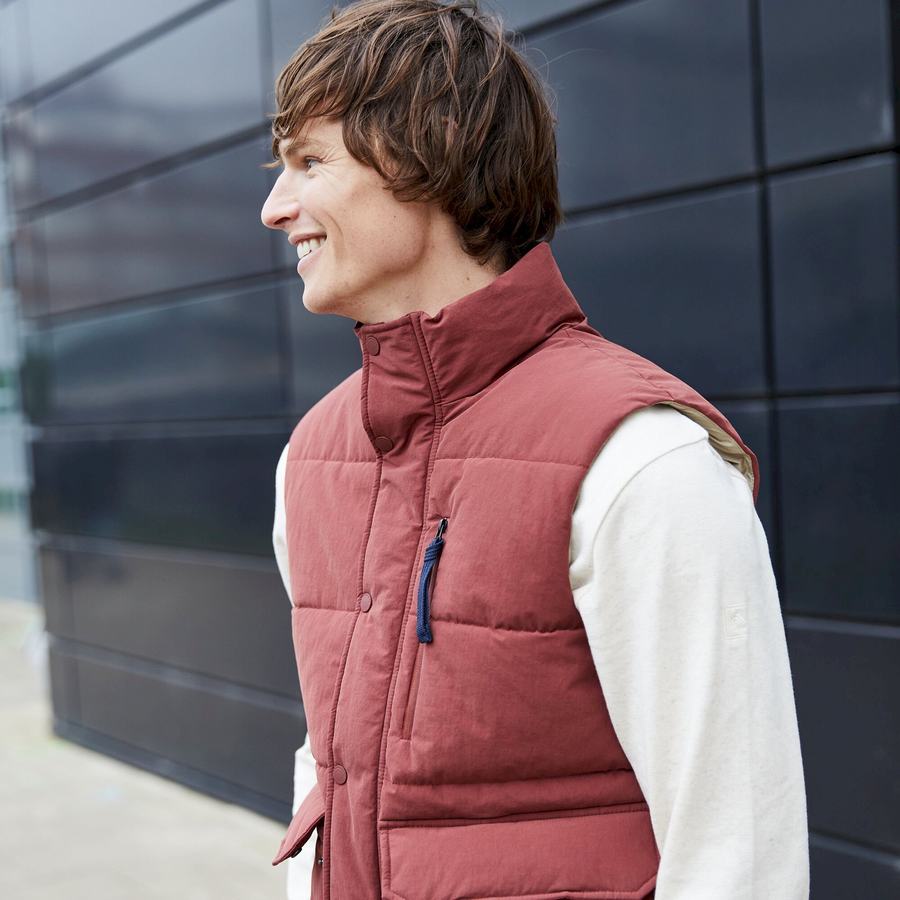 Gilet Craghoppers Dunbeath Vest Homme Rouge | AFI674ZW