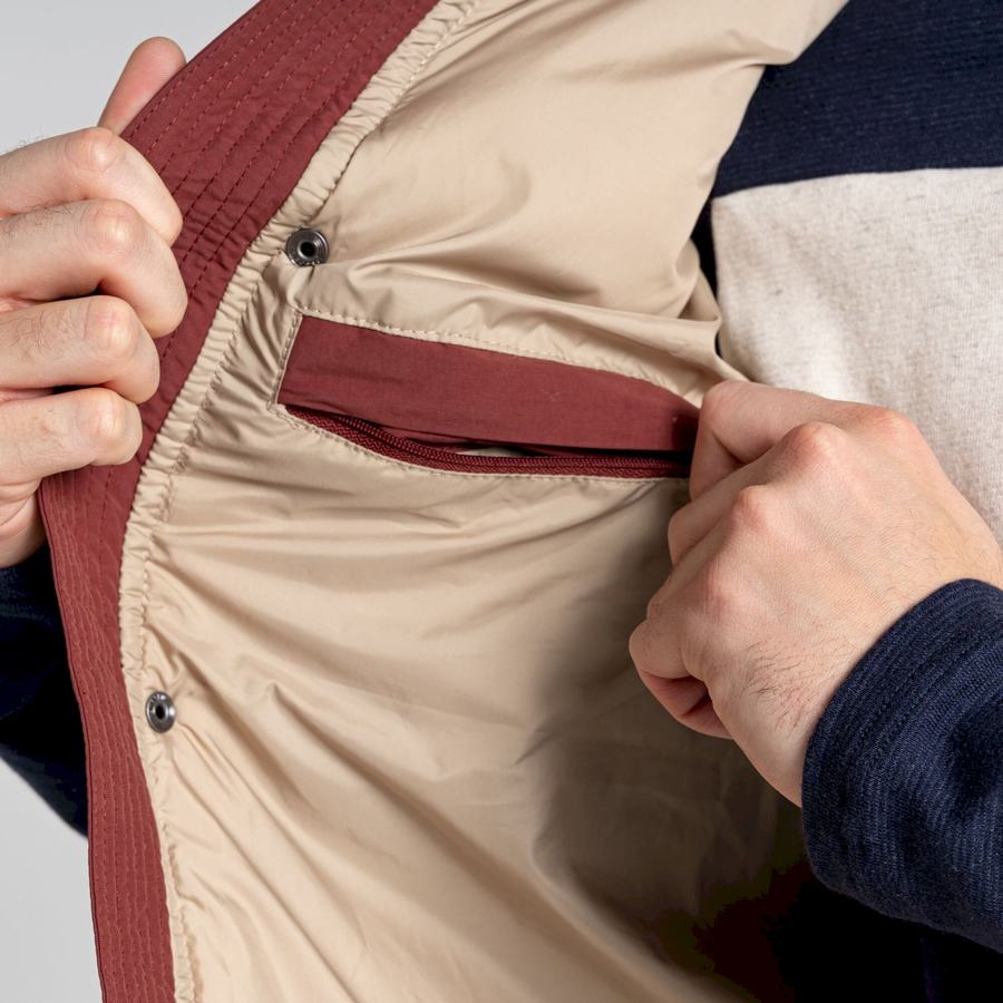 Gilet Craghoppers Dunbeath Vest Homme Rouge | AFI674ZW