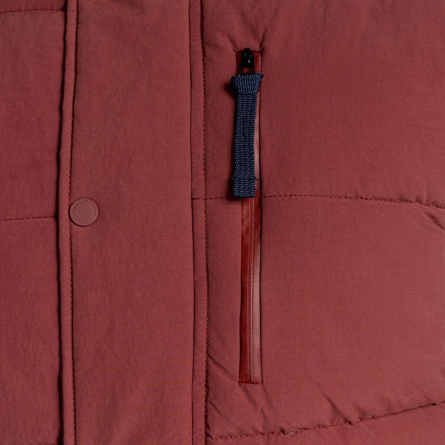 Gilet Craghoppers Dunbeath Vest Homme Rouge | AFI674ZW