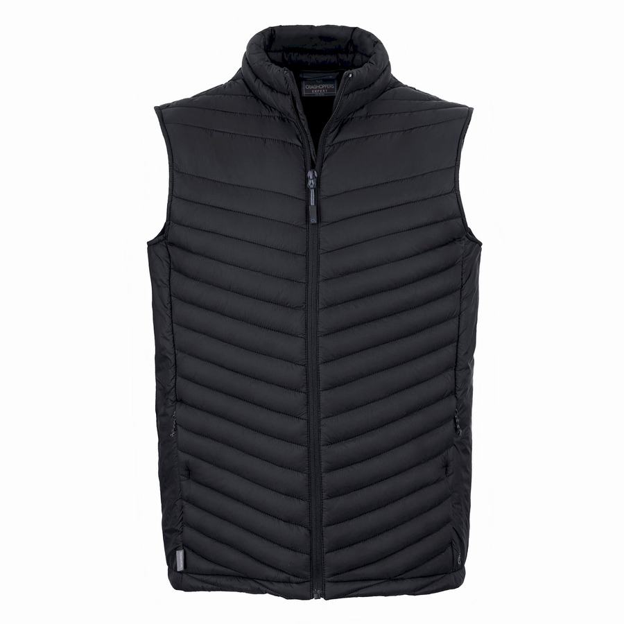 Gilet Craghoppers Expert Expolite Thermal Vest Homme Noir | DOK3417JH