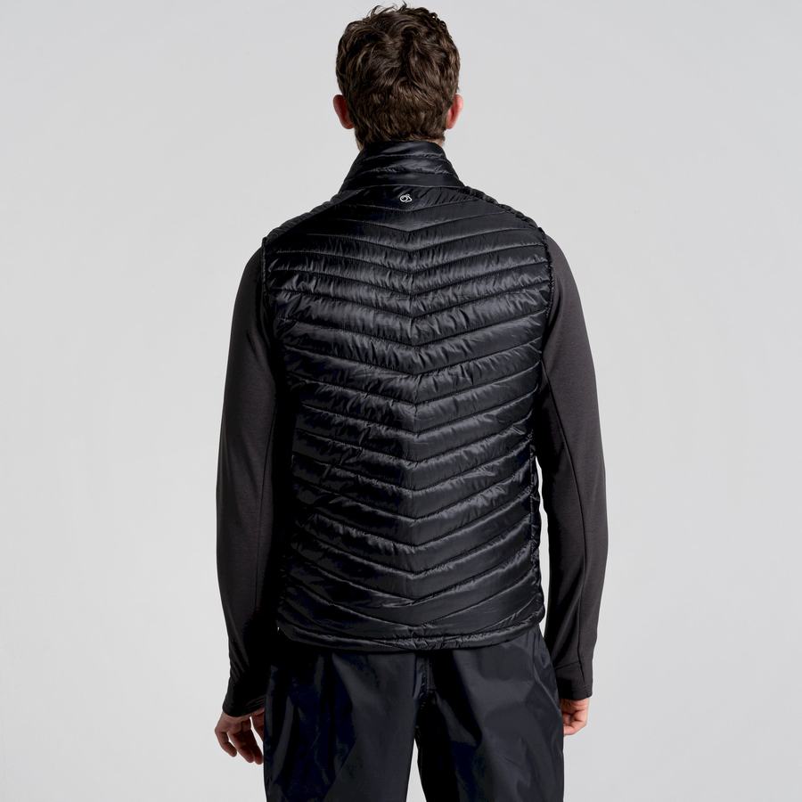 Gilet Craghoppers ExpoLite Insulated Vest Homme Noir | YTQ3914SI