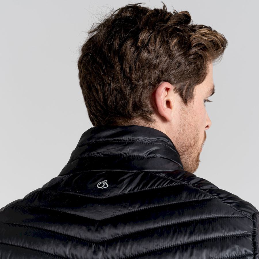 Gilet Craghoppers ExpoLite Insulated Vest Homme Noir | YTQ3914SI