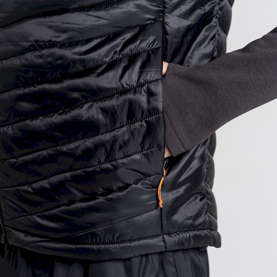 Gilet Craghoppers ExpoLite Insulated Vest Homme Noir | YTQ3914SI