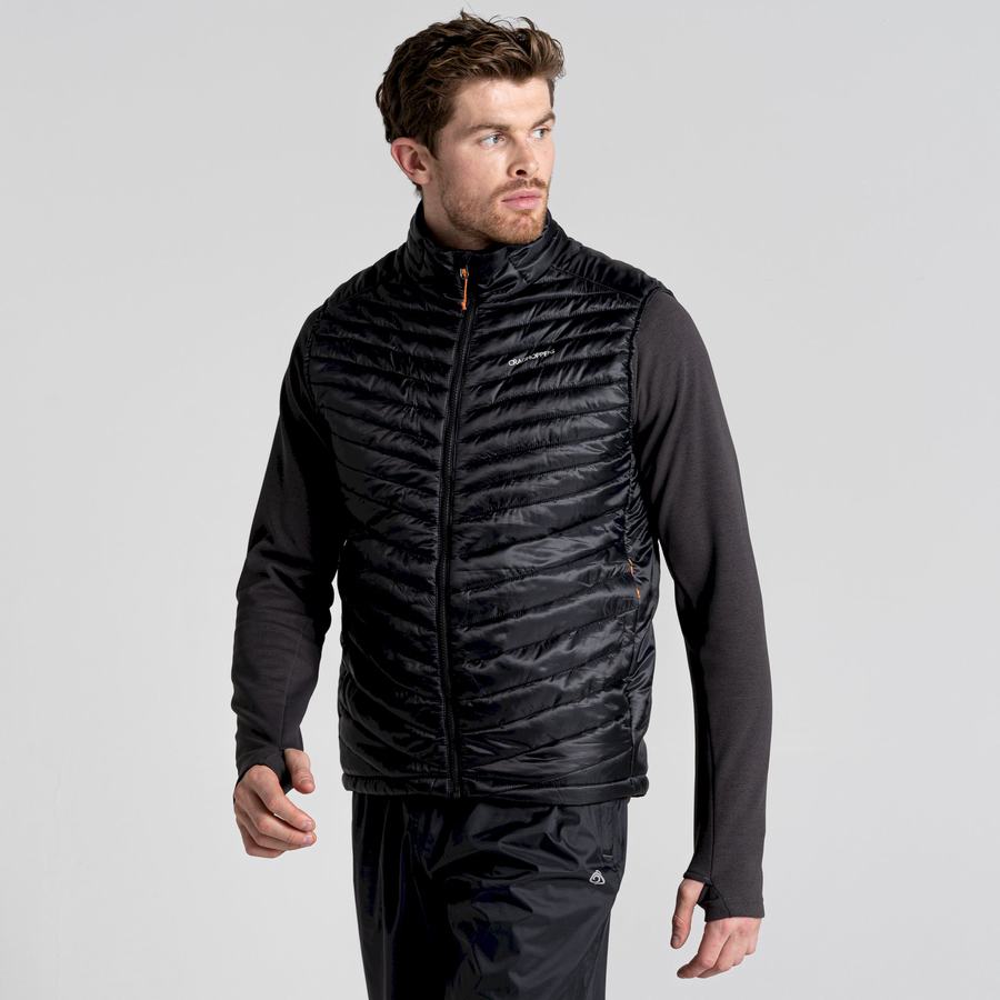 Gilet Craghoppers ExpoLite Insulated Vest Homme Noir | YTQ3914SI