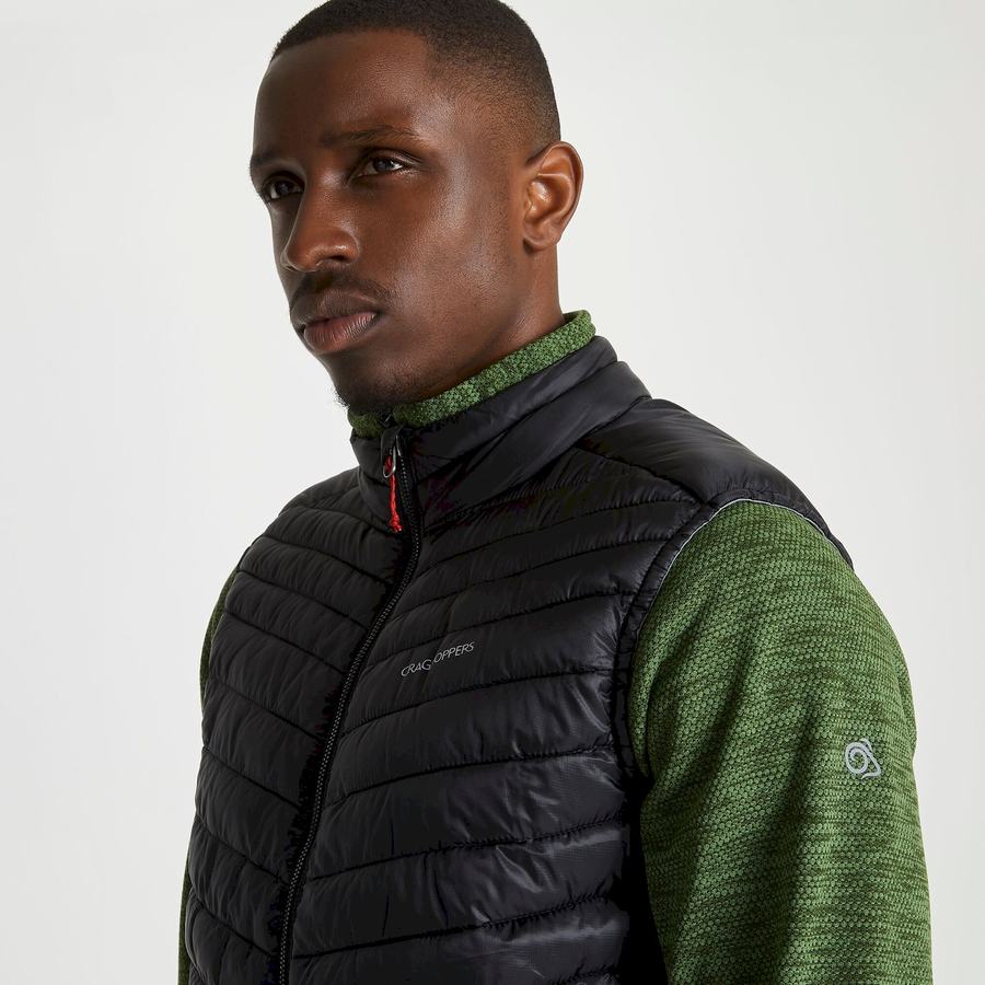 Gilet Craghoppers ExpoLite Vest Homme Noir | UGT9384TH