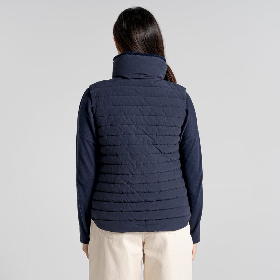Gilet Craghoppers Langley Femme Bleu Bleu Marine | FIF1438CL