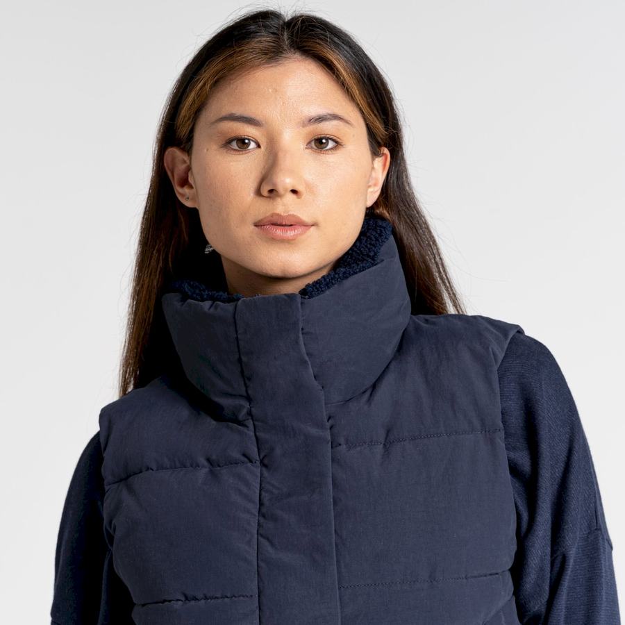 Gilet Craghoppers Langley Femme Bleu Bleu Marine | FIF1438CL
